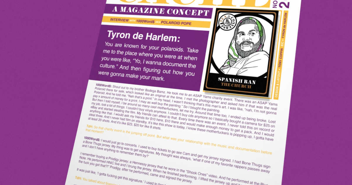 CACHE 2020 – A MAGAZINE CONCEPT – Munkinutz